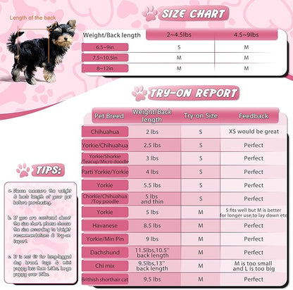 WOYYHO Dog Sling Carrier - Adjustable Strap,Hard Bottom,Large Zip Pocket,Breathable Mesh - Suitable for Puppies Outdoor Travel (Pink M)