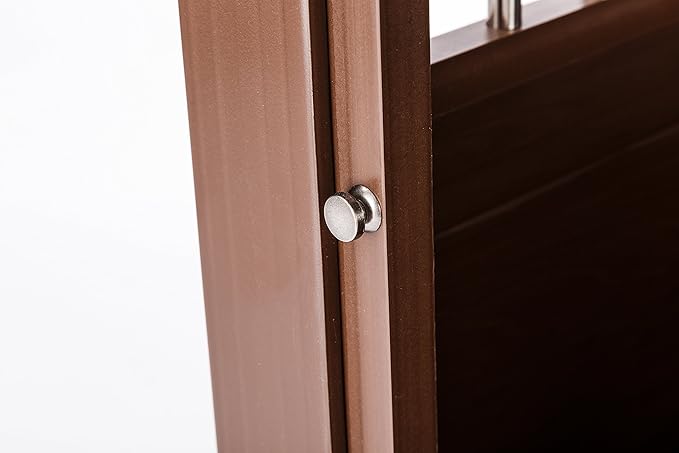 New Age Pet ECOFLEX Dog Crate End Table - Furniture-Style Pet Crate for Crate Trained Dogs - Stainless Steel Tubing & a Latched Closure - 10 Year Manufacturer's Warranty, Small