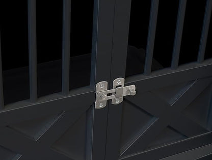 zoovilla Merry Products Triple Door Medium Dog Crate, Dog Kennel, Dog Cage