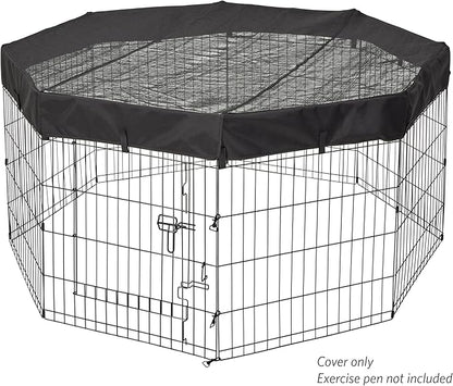 MidWest Homes for Pets Octagon Exercise Pen Fabric Mesh Top