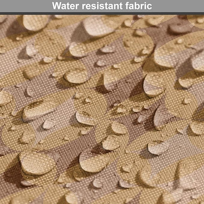 Lunarable Abstract Dog Crate Cover, Classic Print of Retro Style Round Intricate, Easy to Use Pet Kennel Cover for Medium Large Dogs, 42 Inch, Cocoa Pale Brown