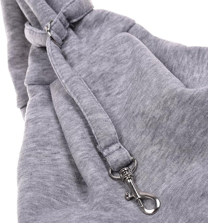 Cosmos Reversible Dog Sling Carrier Dog Purse with Breathable Soft Cotton Suit for Puppy Small Dogs and Cats for Outdoor Travel