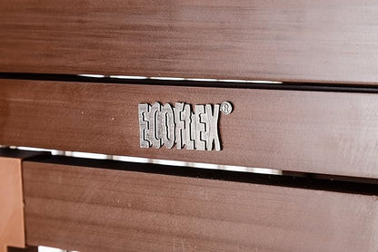 New Age Pet ECOFLEX Dog Crate End Table - Furniture-Style Pet Crate for Crate Trained Dogs - Stainless Steel Tubing & a Latched Closure - 10 Year Manufacturer's Warranty, Small