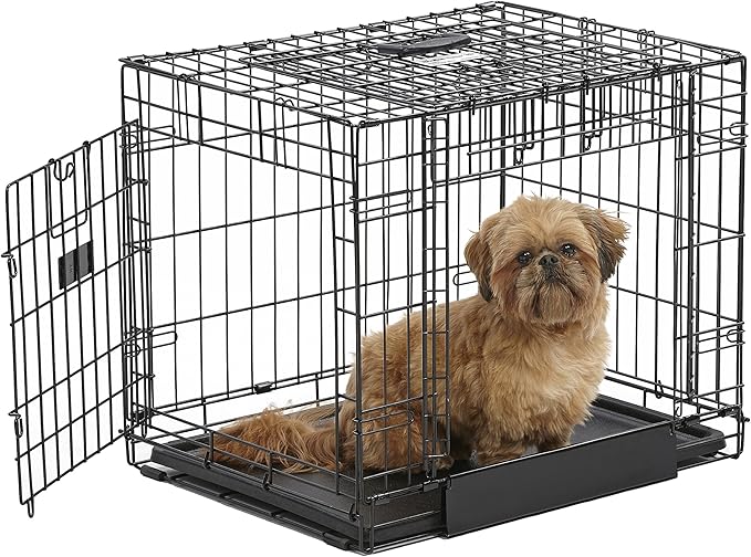 MidWest Homes for Pets Ovation Double Door Dog Crate, 24-Inch