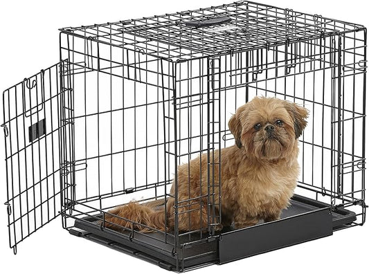 MidWest Homes for Pets Ovation Double Door Dog Crate, 24-Inch