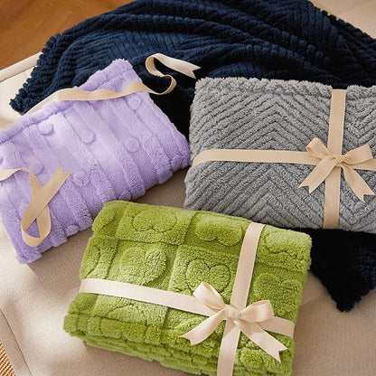 Bedsure 1 Pack 2 Dog Blankets for Small Dogs - 2pcs Washable Soft Fluffy Puppy Blanket with Premium 300GSM Coral Fleece, Cozy Cat Blankets for Indoor Cats, Fuzzy Pet Blanket for Kitten Doggy, Navy