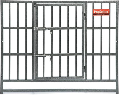 Proselect Replacement Door Frames - Durable Steel Door Frames Modular Kennel Cages - Medium, Silver