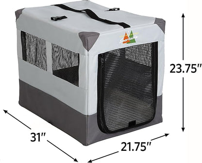 MidWest Homes for Pets Portable Tent Crate, 31 by 21.75 by 23.75-Inch