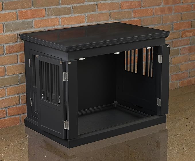 zoovilla Merry Products Triple Door Medium Dog Crate, Dog Kennel, Dog Cage