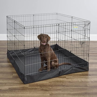 MidWest Homes for Pets Square Exercise Pen Fabric Mesh Bottom