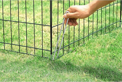 Pet Trex 24" Exercise Playpen for Dogs Eight 24" x 24" High Panels with Gate