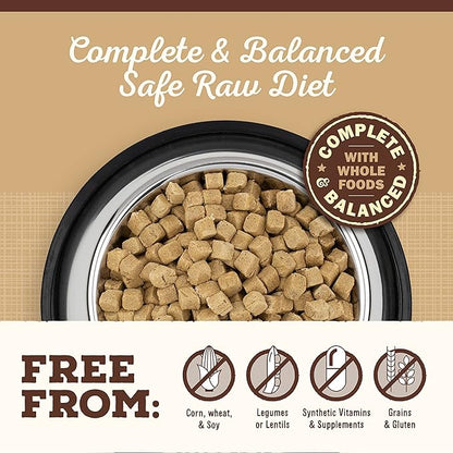 Primal Freeze Dried Dog Food Pronto, Lamb; Scoop & Serve, Complete & Balanced Meal; Also Use as Topper or Treat; Premium, Healthy, Grain Free, High Protein Raw Dog Food (16 oz, 2-Pack)