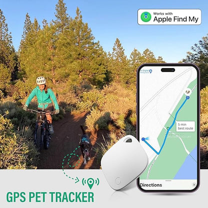 GWORLD i tag Dog Collar No Monthly Rent GPS trackers for Dogs (Only iOS) with Smart Tracker 2 in-1 Dog Training Collar with Remote Innovative IPX7 Waterproof, for All Breeds Sizes