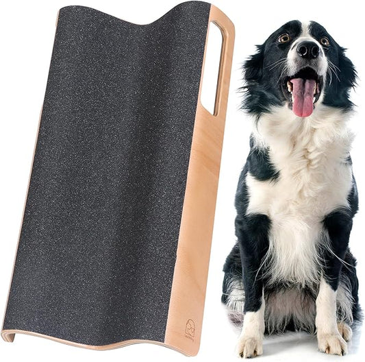 M-Shaped Dog Scratch Pad for Nails, Dog Nail File Toy for Dog Nail Maintenance, Shortened Dog’s Side Nails Easily (L)
