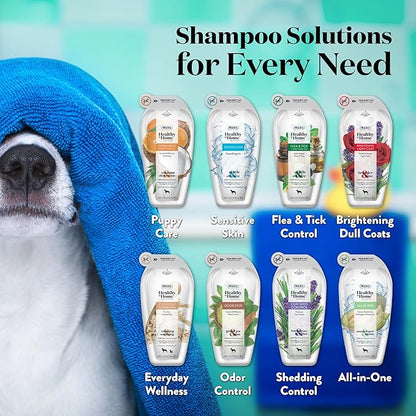 Wahl Professional Animal Healthy at Home Dog Shampoo - Plant Powered Grooming Shampoo - Puppy Formula