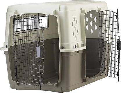 Pet Lodge® Two Door Dog Crate | Designed for Air Transport | Side Door Dog Kennel | Great for Pets Up to 70 lbs | Large