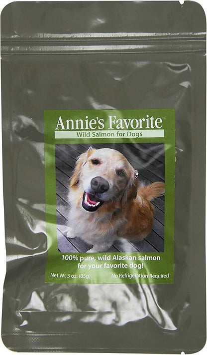 SeaBear Annie's Favorite Wild Salmon for Dogs, 3.0 Ounce