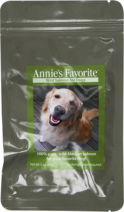 SeaBear Annie's Favorite Wild Salmon for Dogs, 3.0 Ounce