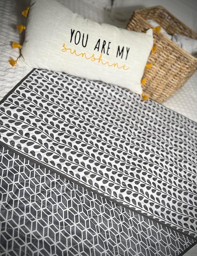 Beau & Co Reusable Waterproof Pads 24x36-Perfect Size for Med/Large Kennel- Dog Puppy Training Pee pad