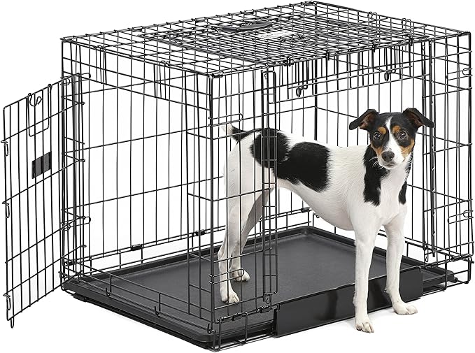 MidWest Homes for Pets Ovation Double Door Dog Crate, 30-Inch