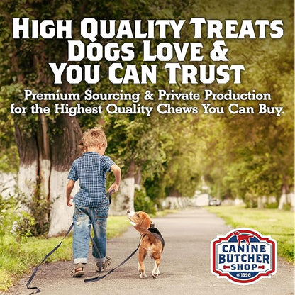 Turkey Tendons for Dogs Made in USA, Raised in USA, All-Natural Dog Chews for Small Dogs, Dog Snack for Large Dogs, Single-Ingredient Treat, Healthy No Hide Dog Chews (8 oz)