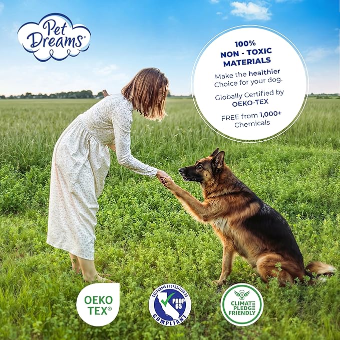 Pet Dreams Dog Crate Cover - Breathable Fabric Kennel Topper for Single-Door Crates, Fits iCrate Dog Cages 18, 24, 30, 36, 42, 48 Inches (Pink, X Small, 18")