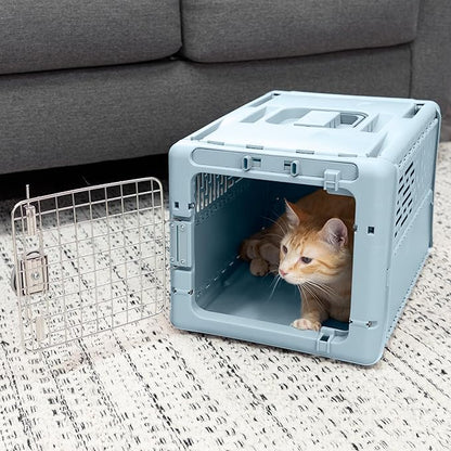 SportPet Designs Collapsible Pet Kennel, 19" X-Small (Blue)