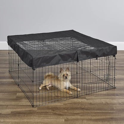 MidWest Homes for Pets Square Exercise Pen Fabric Mesh Top