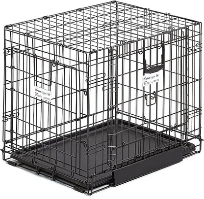 MidWest Homes for Pets Ovation Double Door Dog Crate, 24-Inch