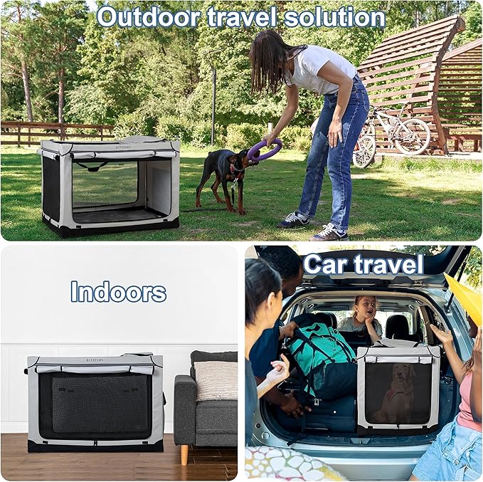 Soft Travel Dog Crate - 42 Inch