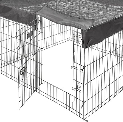 MidWest Homes for Pets Square Exercise Pen Fabric Mesh Top