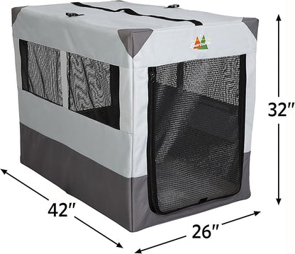 MidWest Homes for Pets Portable Tent Crate, 42 by 26 by 32-Inch