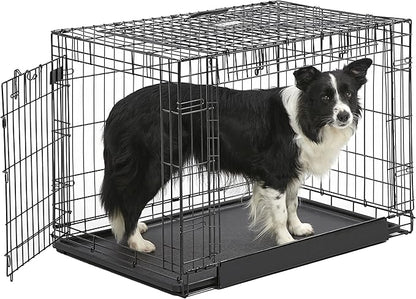 MidWest Homes for Pets Ovation Double Door Dog Crate, 36-Inch