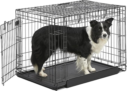 MidWest Homes for Pets Ovation Double Door Dog Crate, 36-Inch