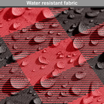 Lunarable Buffalo Plaid Dog Crate Cover, Grid Style Illustration with Horizontal Lines Pattern Diamond, Easy to Use Pet Kennel Cover for Medium Large Dogs, 42 Inch, Orange and Charcoal Grey