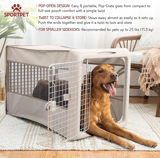 Sport Pet Large Pop-Crate