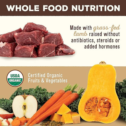 Primal Freeze Dried Dog Food Pronto, Lamb; Scoop & Serve, Complete & Balanced Meal; Also Use as Topper or Treat; Premium, Healthy, Grain Free, High Protein Raw Dog Food (16 oz, 2-Pack)