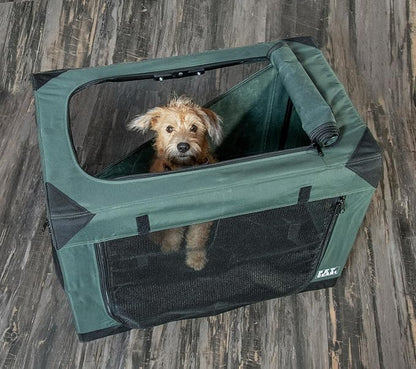 Pet Gear Insta-Fold Soft Crate for Dogs, 26", Dark Cypress