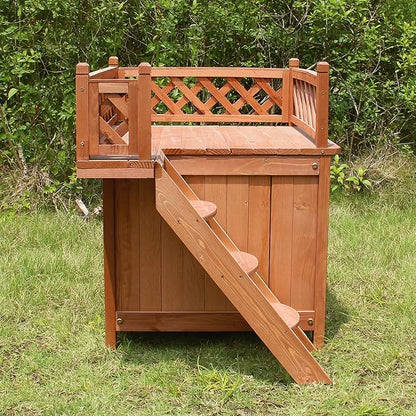 Merry Pet MPS002 Wood Room with a View Pet House