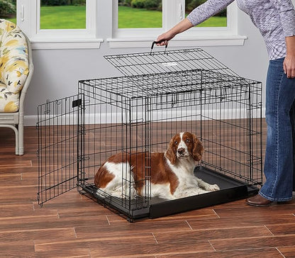 MidWest Homes for Pets Ovation Double Door Dog Crate, 36-Inch