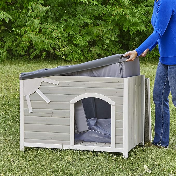 MidWest Homes for Pets Eilio Dog House Insulation Kit, Fits Small Dog House Measuring 21.74L x 33.59W x 25.28H - Inches, 1-Year Manufacturer's Warranty